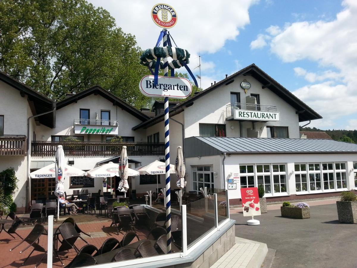 Hotel Pappelhof Weidenbach  Bagian luar foto